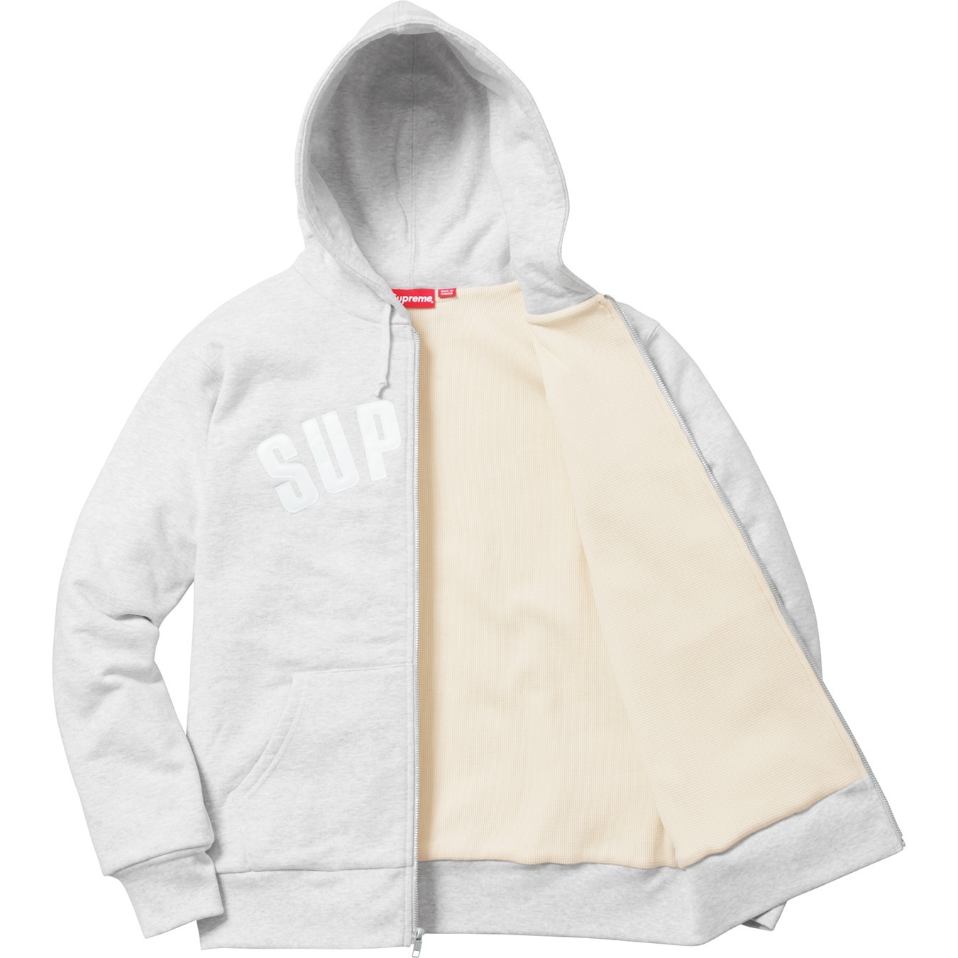Arc Logo Thermal Zip Up Sweatshirt view 29